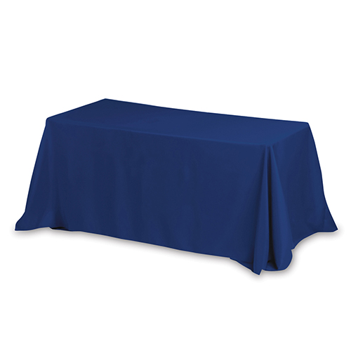 "Preakness Eight" 3-Sided Economy Table Covers & Table Throws -Blanks / Fits 8 ft Table